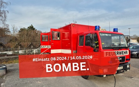 # Einsatz 08.2024 – BOMBE. Autobahnkreuz Ost